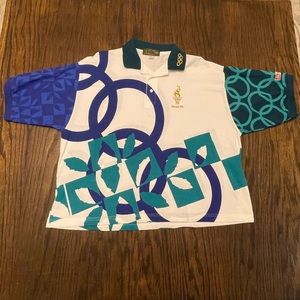 1996 Atlanta Olympics Polo retro vintage